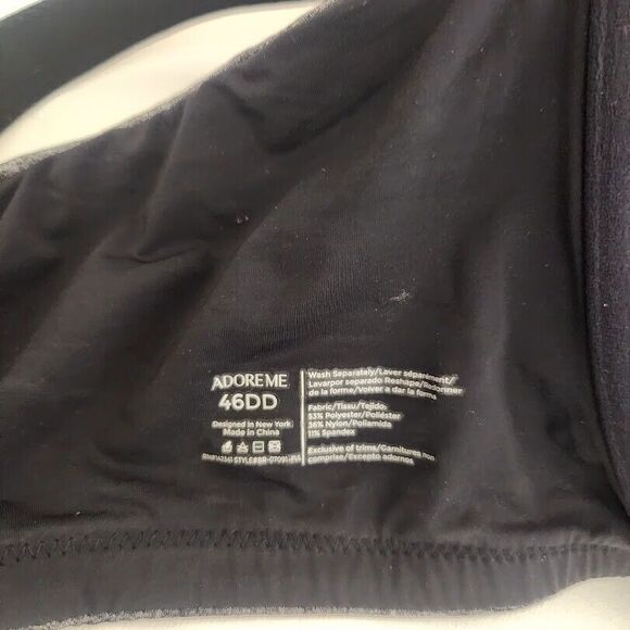 Adore Me Abellinaa Contour Bra Women's 46DD  Gray Underwire Full Coverage - Picture 6 of 6